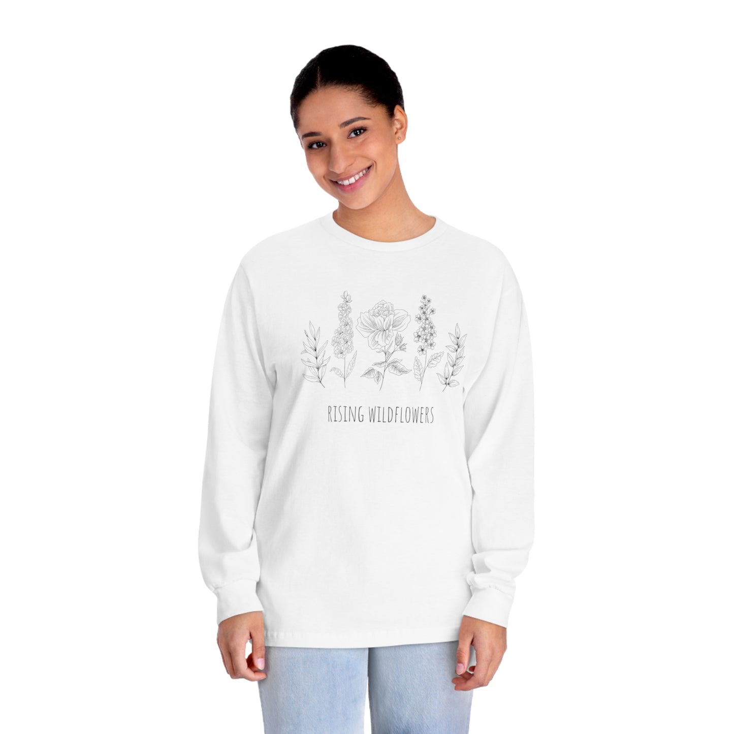 Rising Wildflowers Long Sleeve T-Shirt