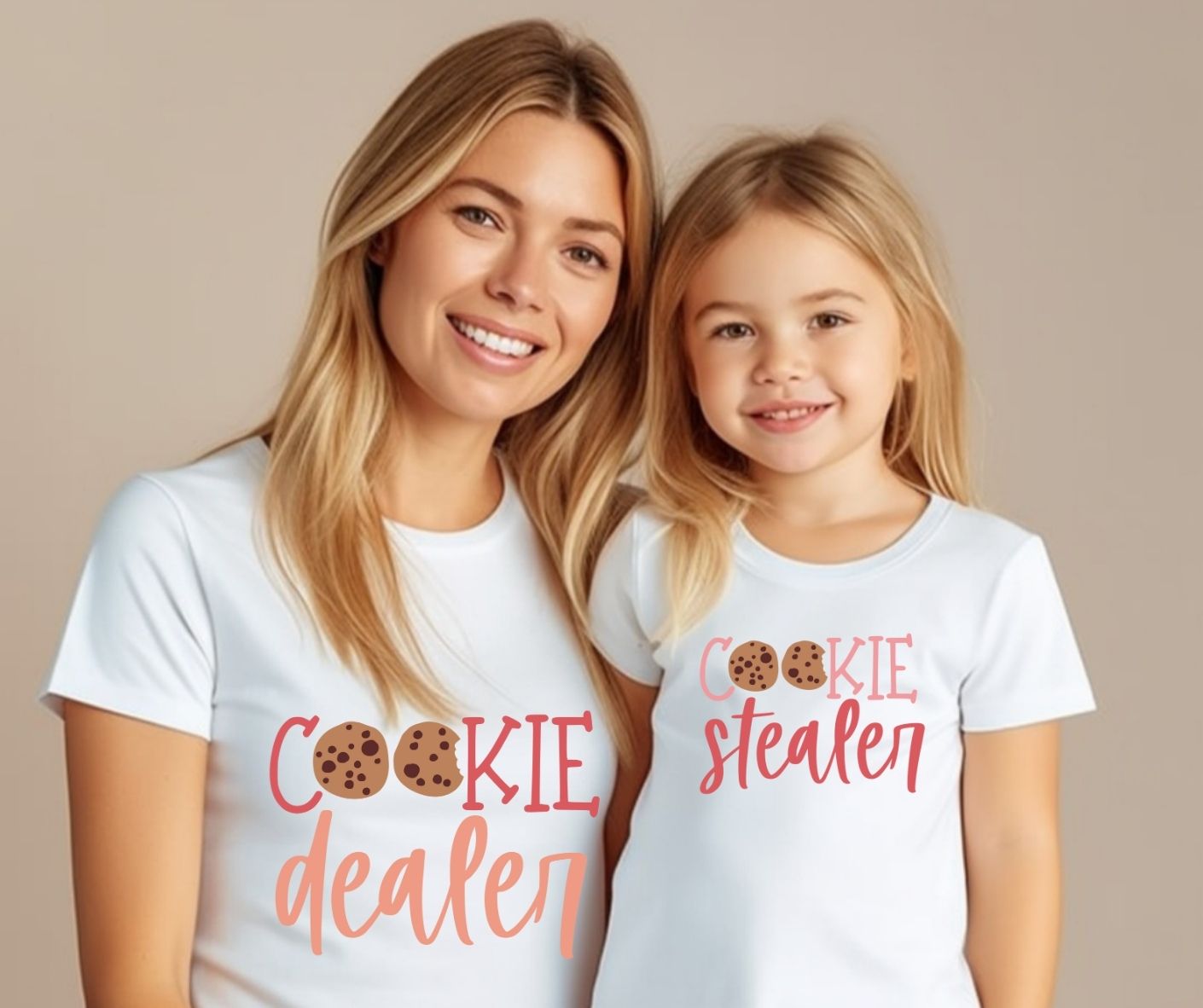 Cookie Dealer And Stealer T-Shirts (Set of 2)