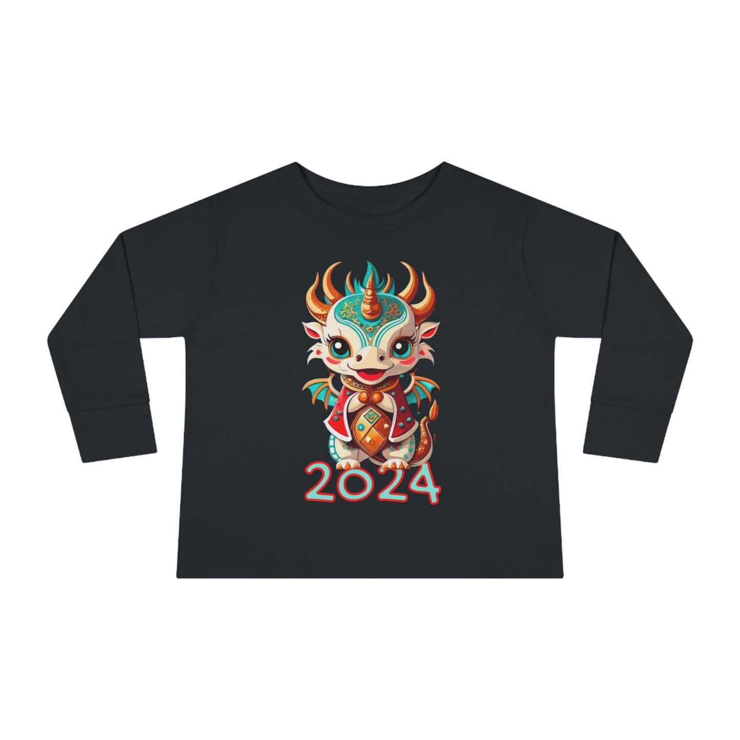 2024 Year Of The Dragon Toddler Long Sleeve Tee