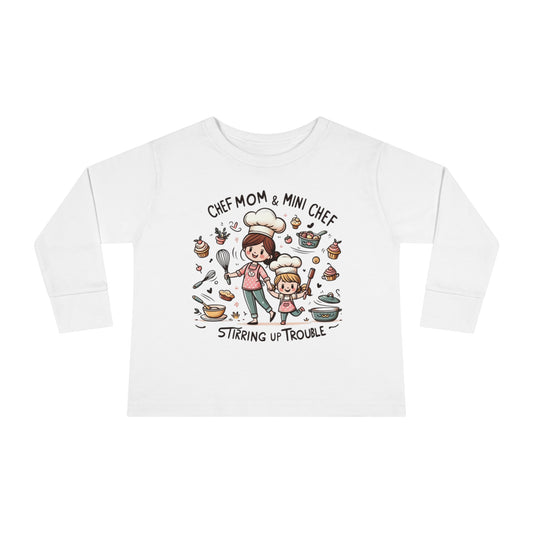 Mini Chef Toddler Long Sleeve Tee