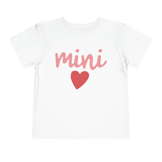 Mini One Heart Toddler T-Shirt