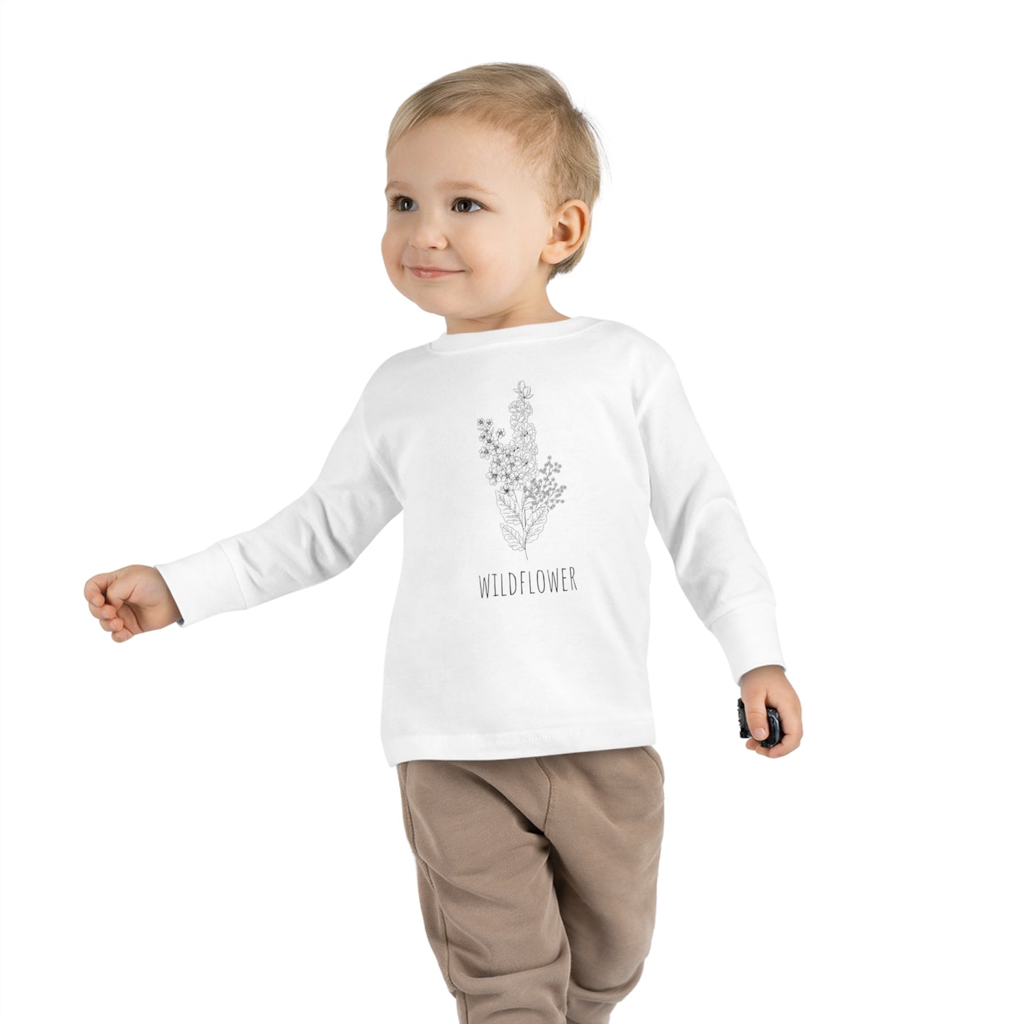 Wildflower Toddler Long Sleeve Tee