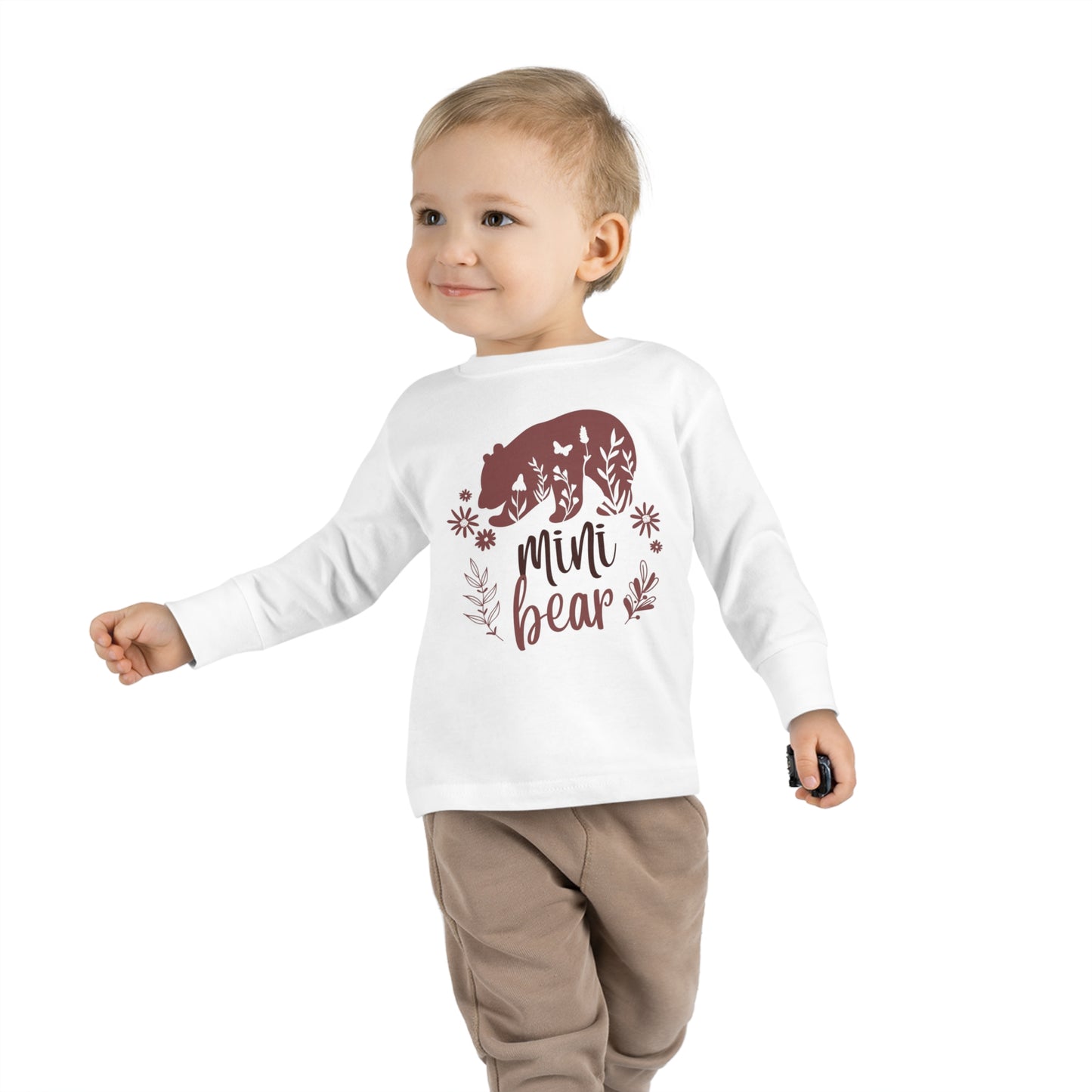 Mini Bear Toddler Long Sleeve Tee