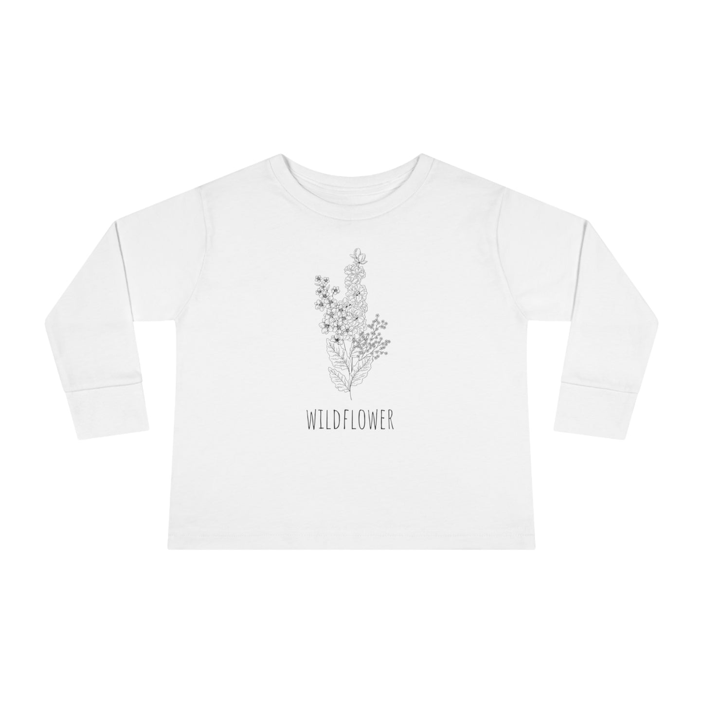 Wildflower Toddler Long Sleeve Tee