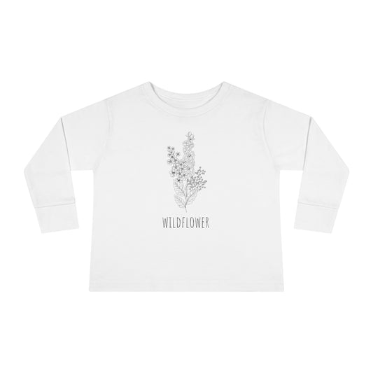 Wildflower Toddler Long Sleeve Tee