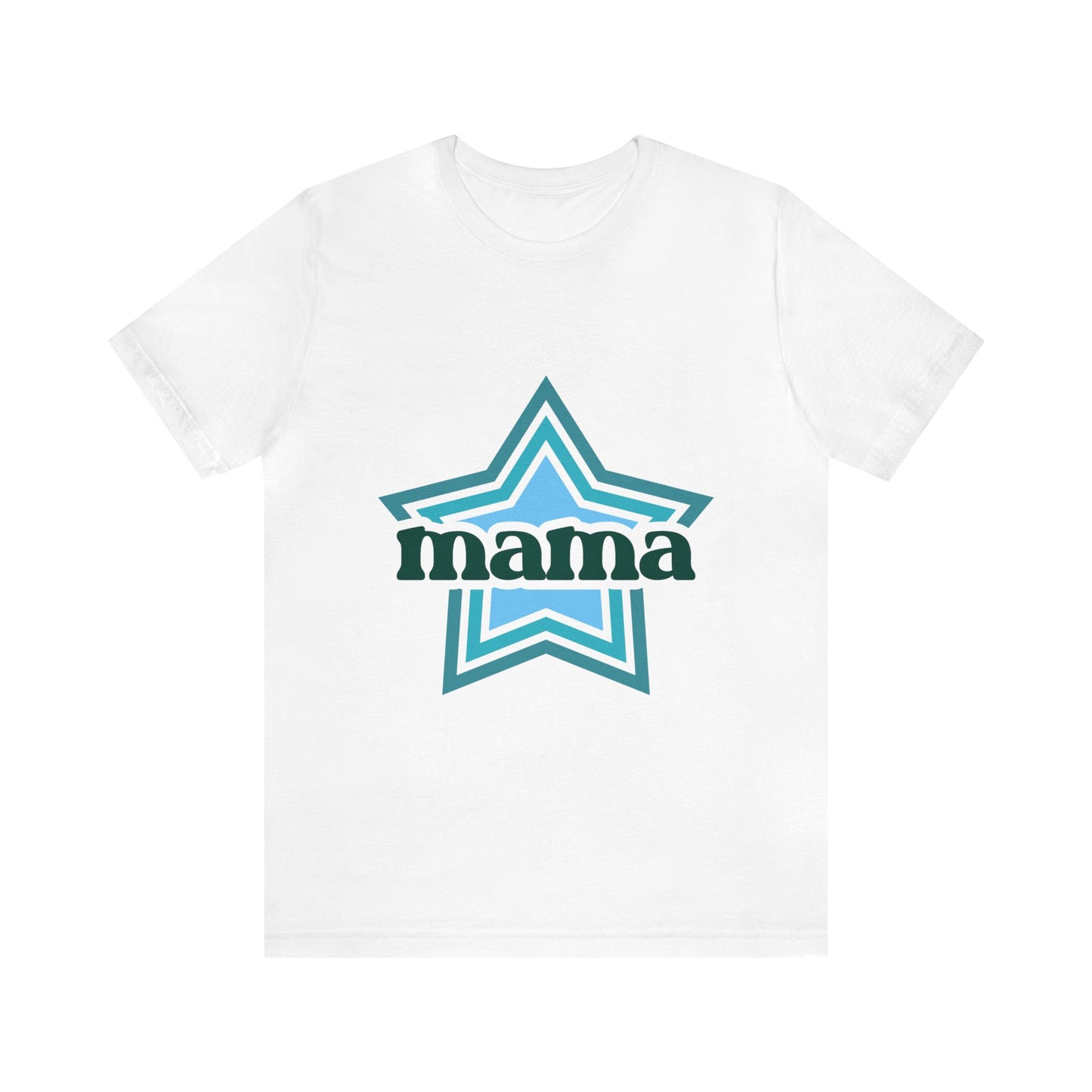 Mama Blue Star T-Shirt