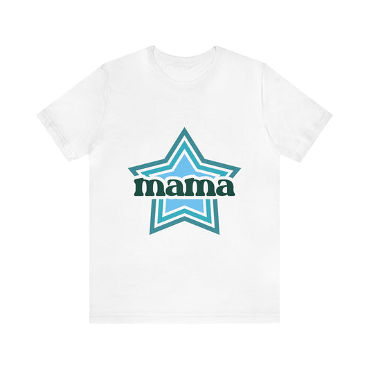 Mama Blue Star T-Shirt