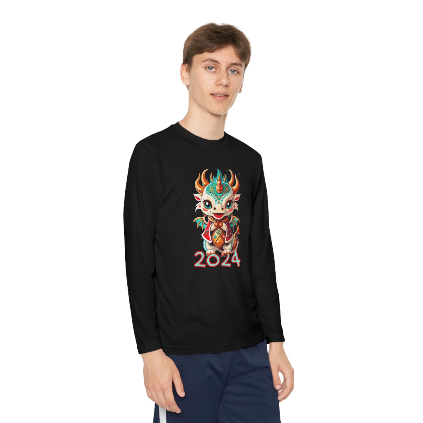 2024 Year Of The Dragon Youth Long Sleeve Tee