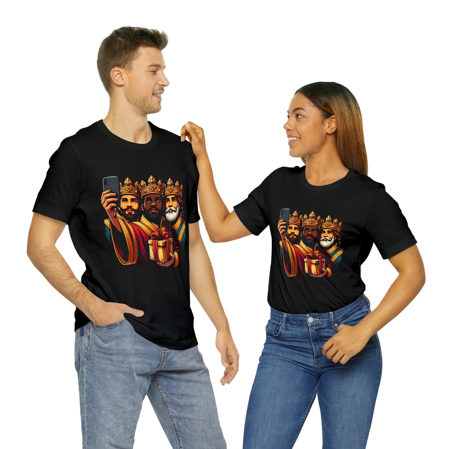 Three Wise Kings Taking a Selfie T-Shirt