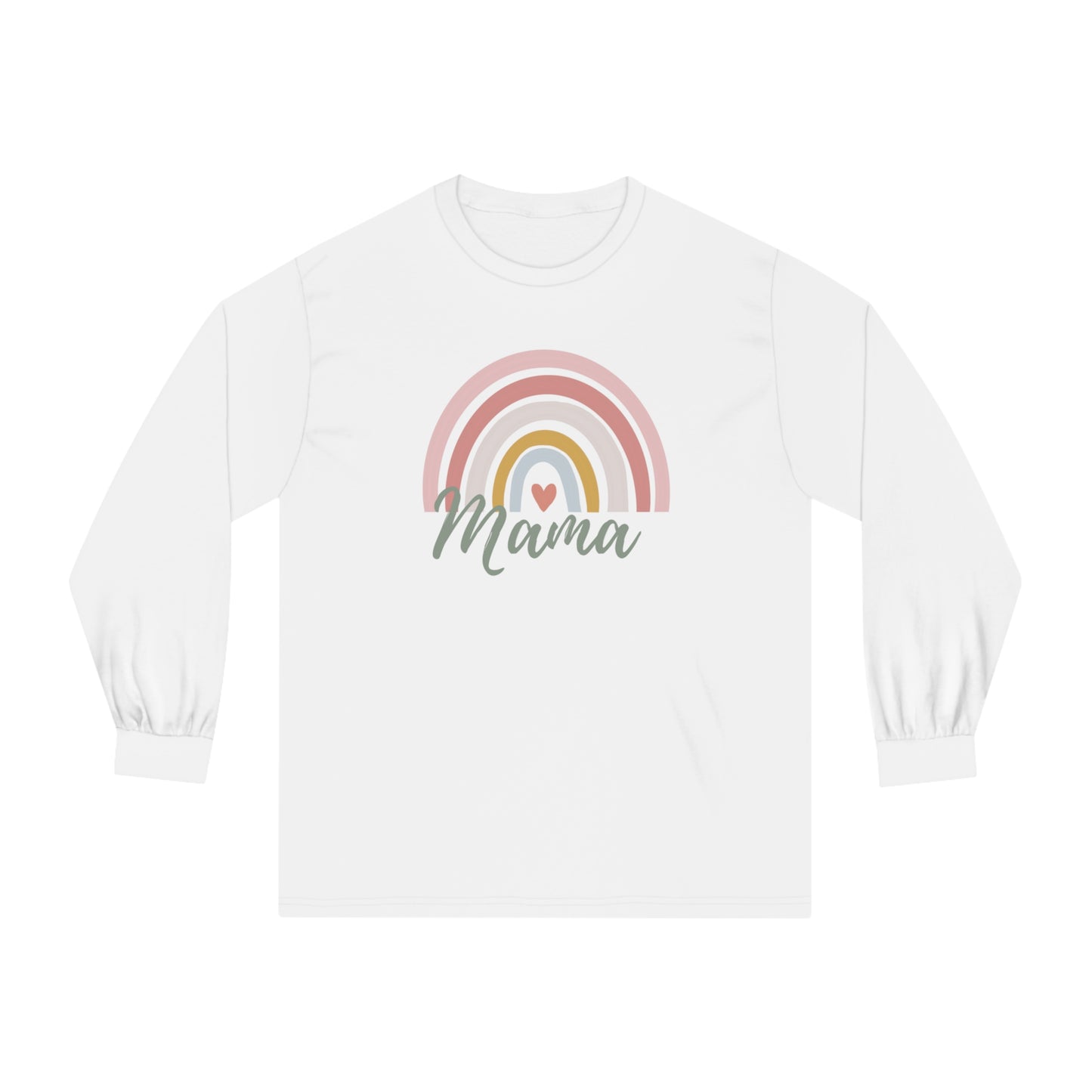 Mama Rainbow Long Sleeve T-Shirt