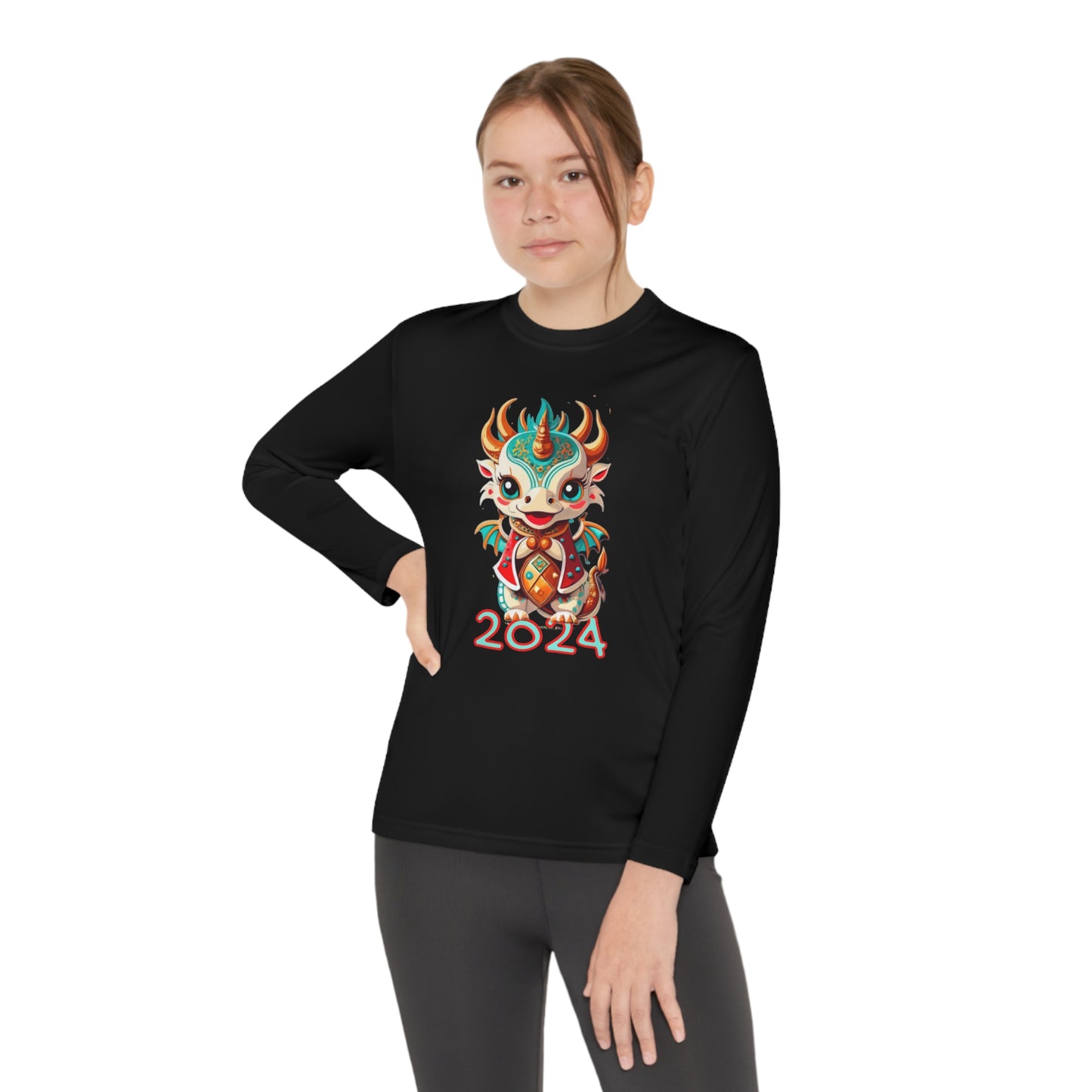 2024 Year Of The Dragon Youth Long Sleeve Tee