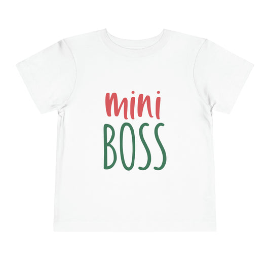 Mini Boss Toddler T-Shirt