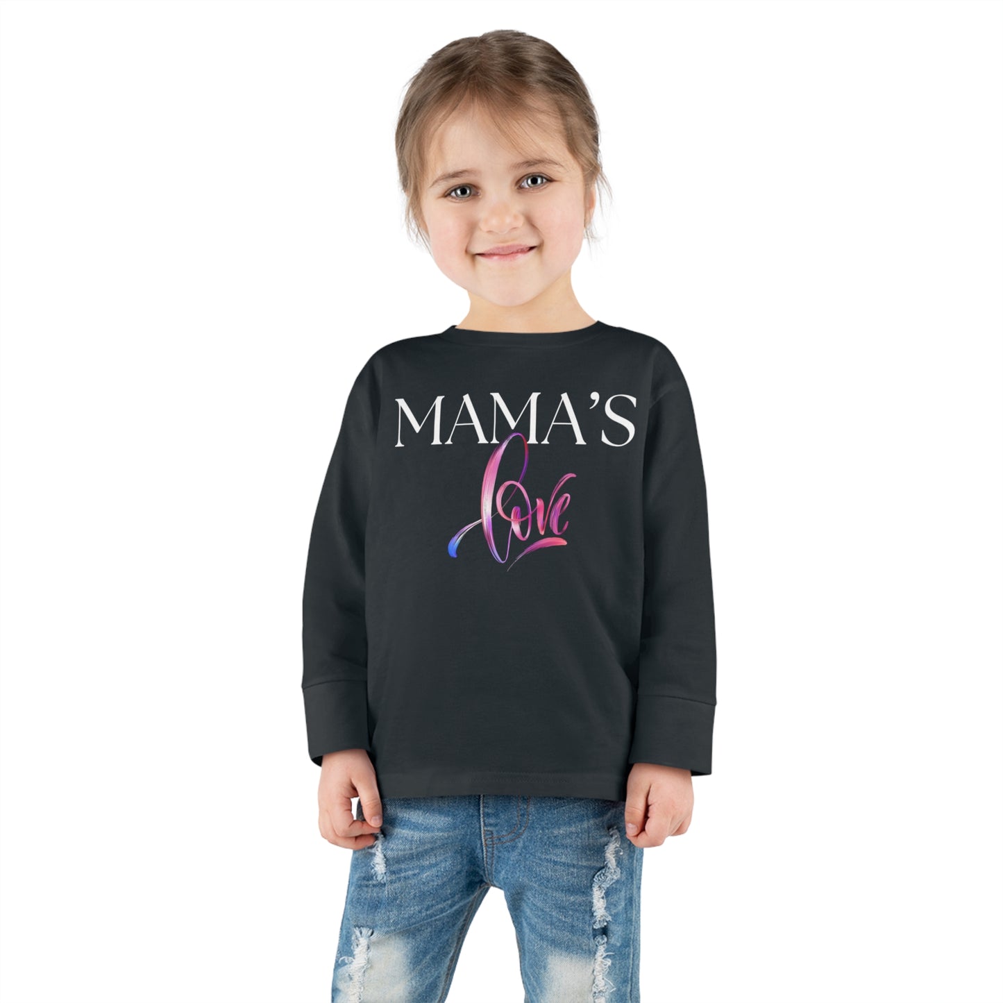 Mama's Love Toddler Long Sleeve Tee