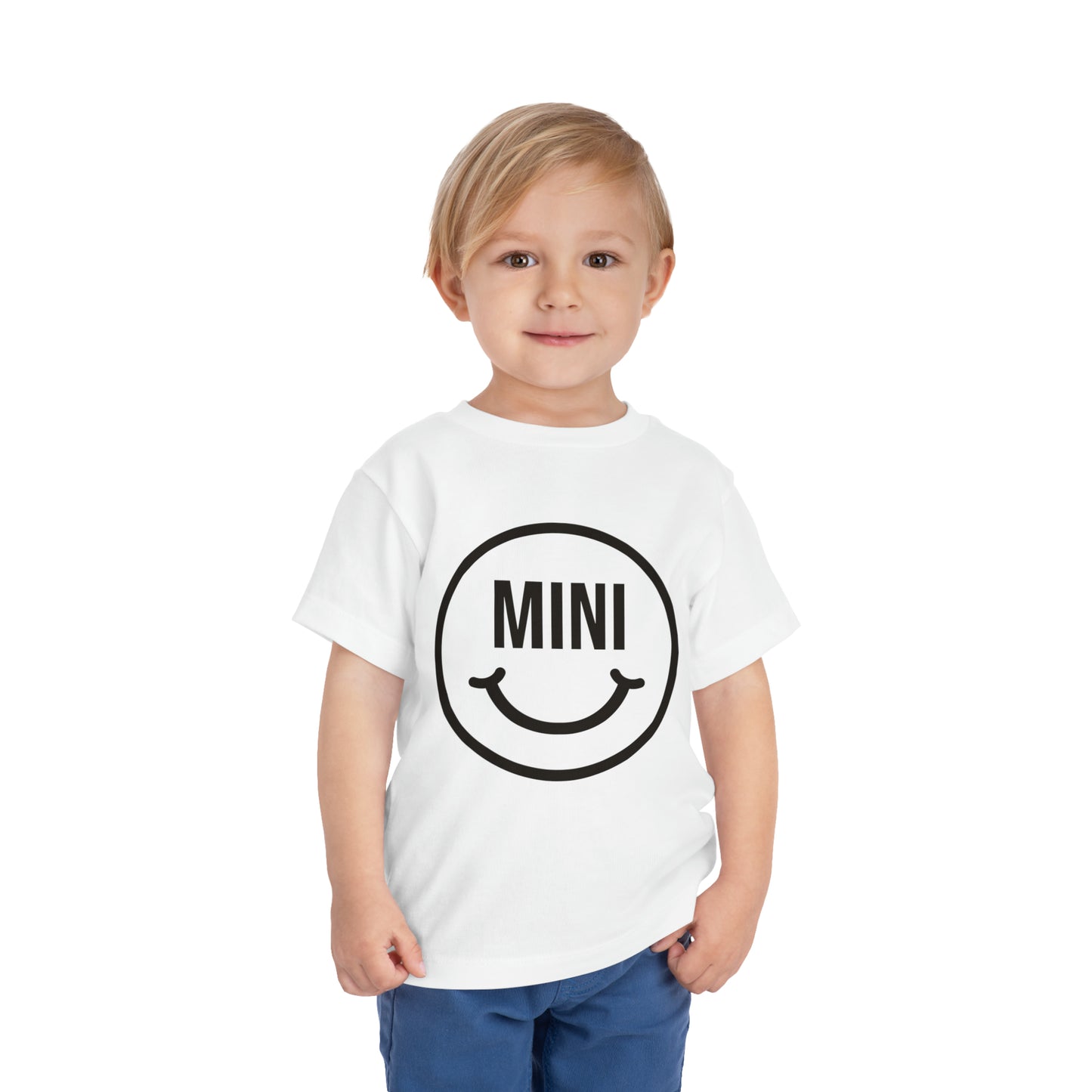 Mini Smiley Face Toddler T-Shirt