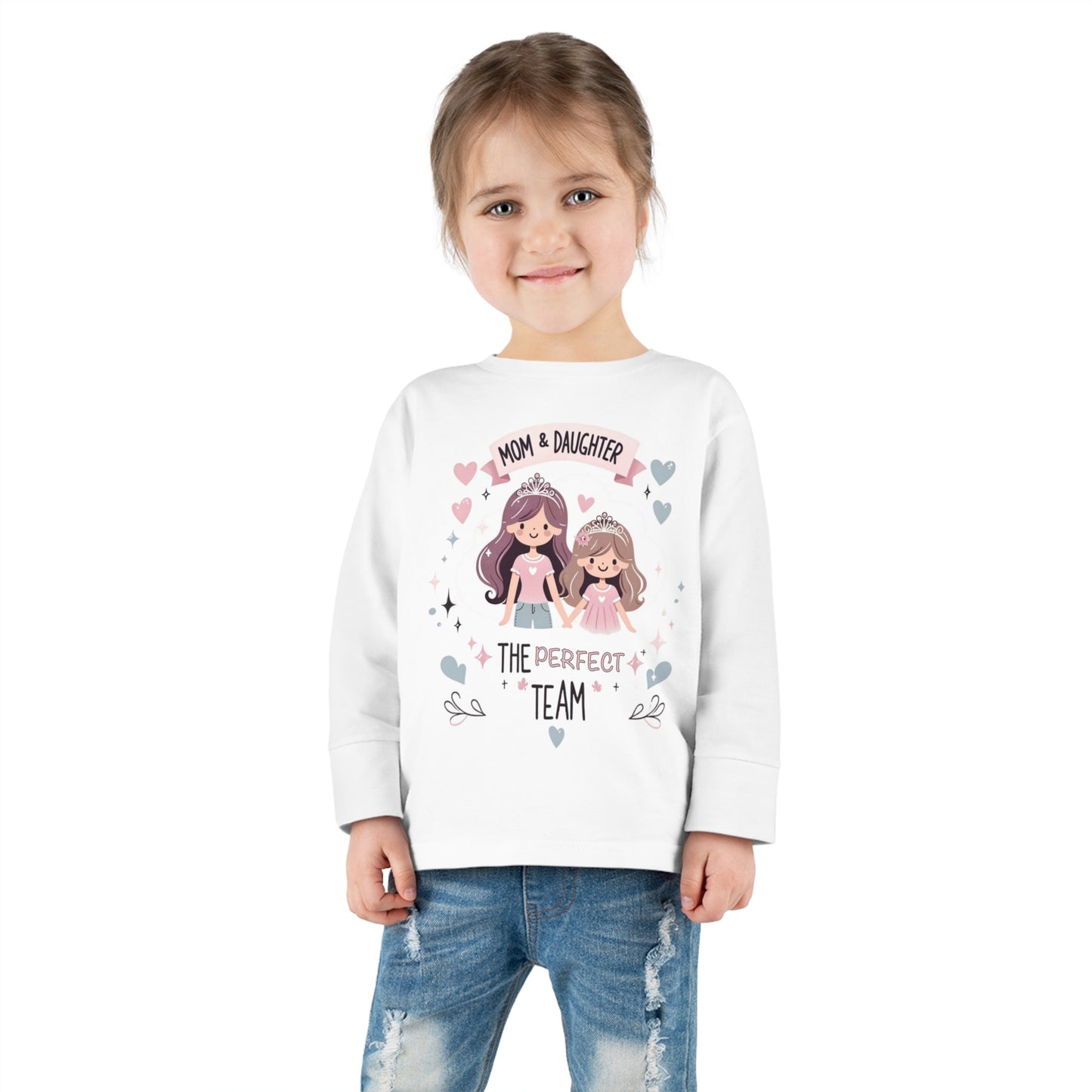 Team Daughter Toddler Long Sleeve Tee