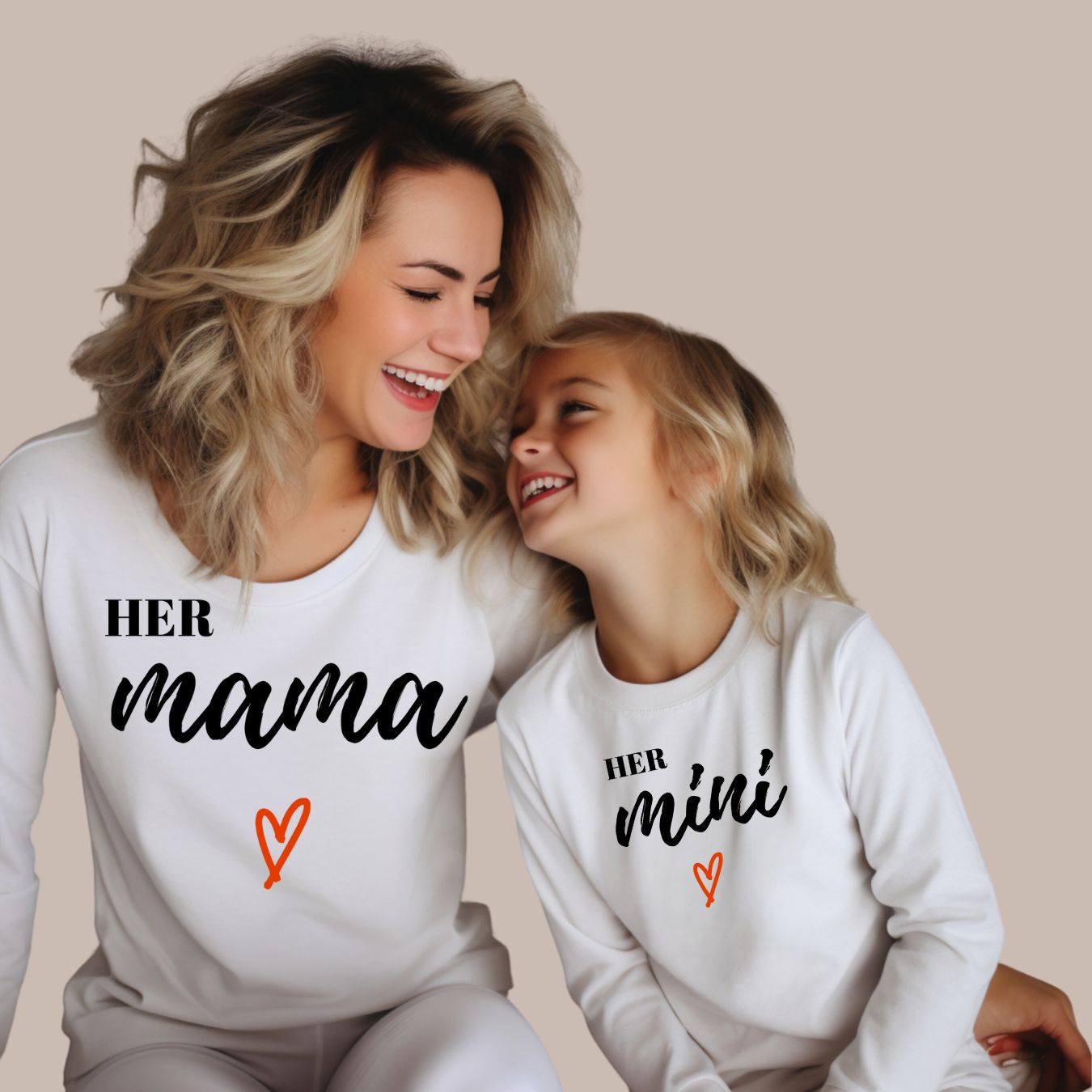 Her Mama And Her Mini Long Sleeve T-Shirts (Set of 2)