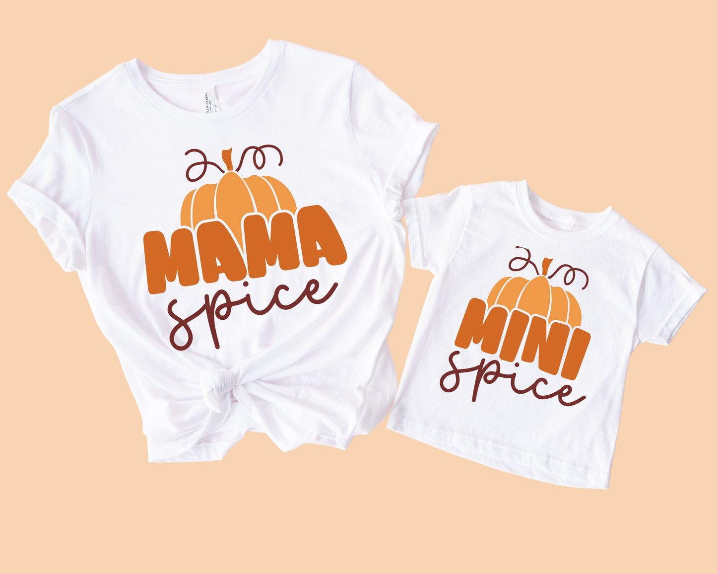 Mama Spice and Mini Spice T-Shirts (Set of 2)