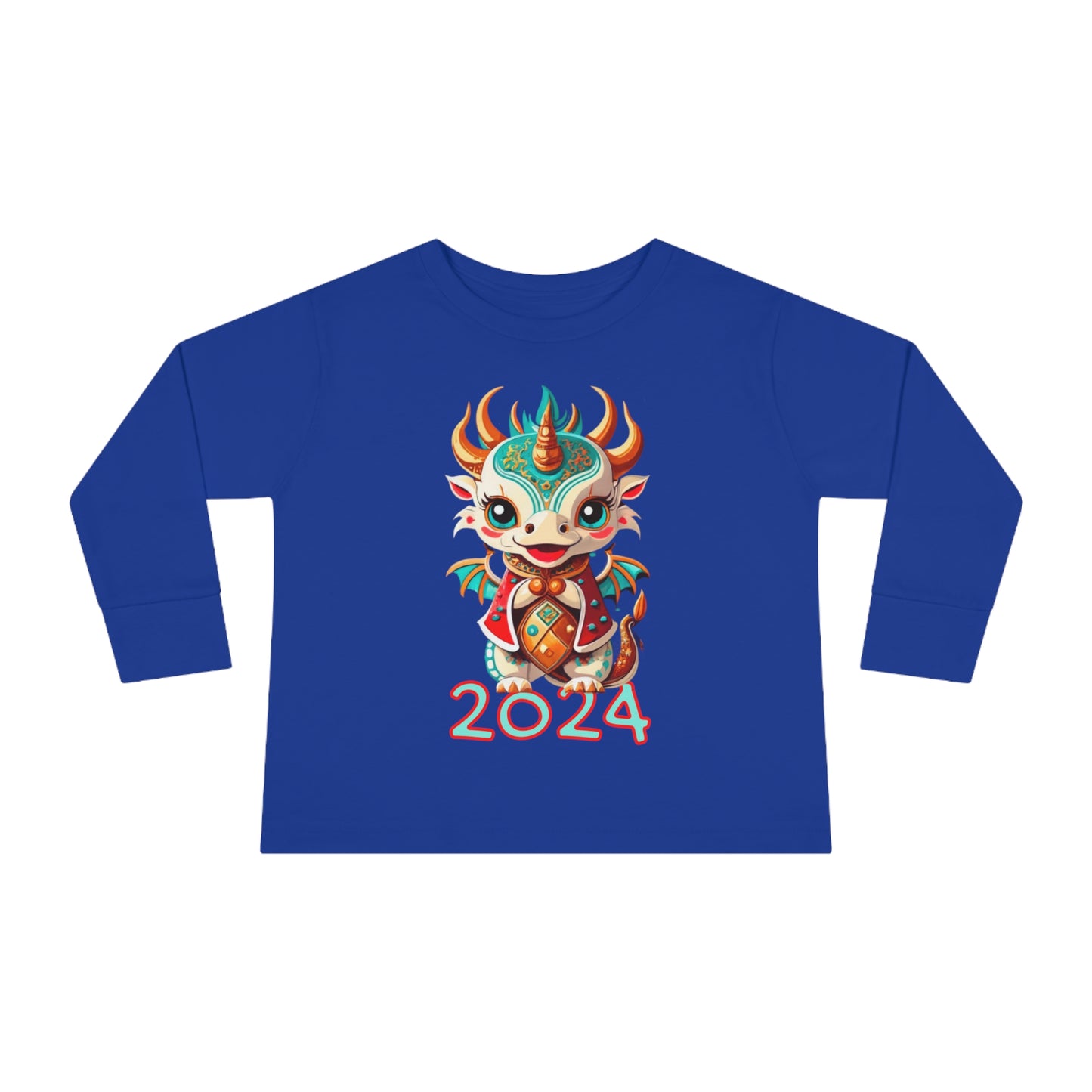 2024 Year Of The Dragon Toddler Long Sleeve Tee