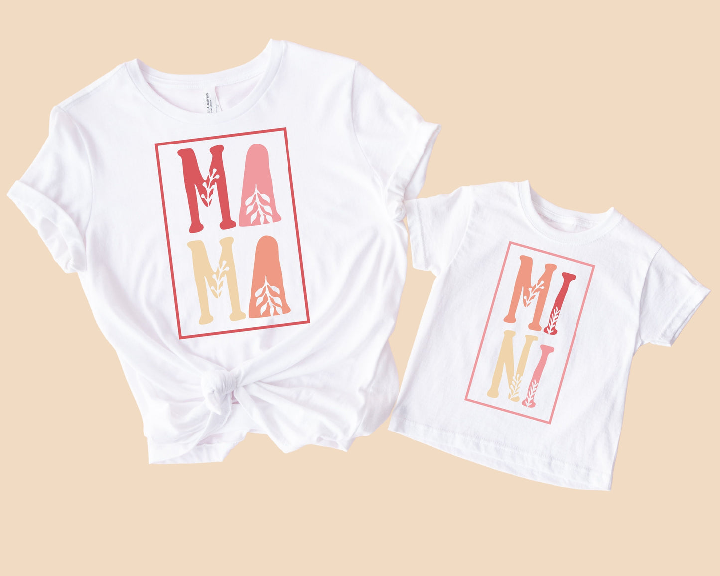 Mama And Mini T-Shirts (Set of 2)