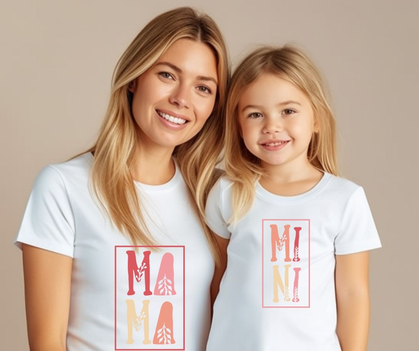 Mama And Mini T-Shirts (Set of 2)