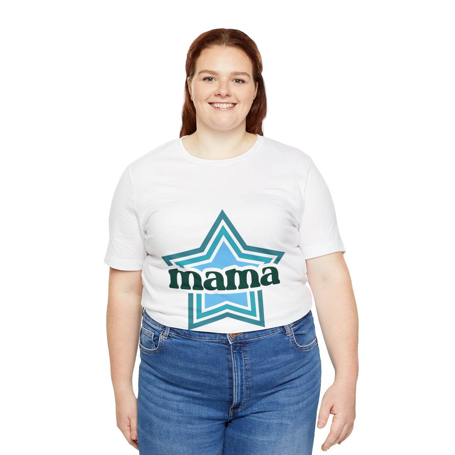 Mama Blue Star T-Shirt