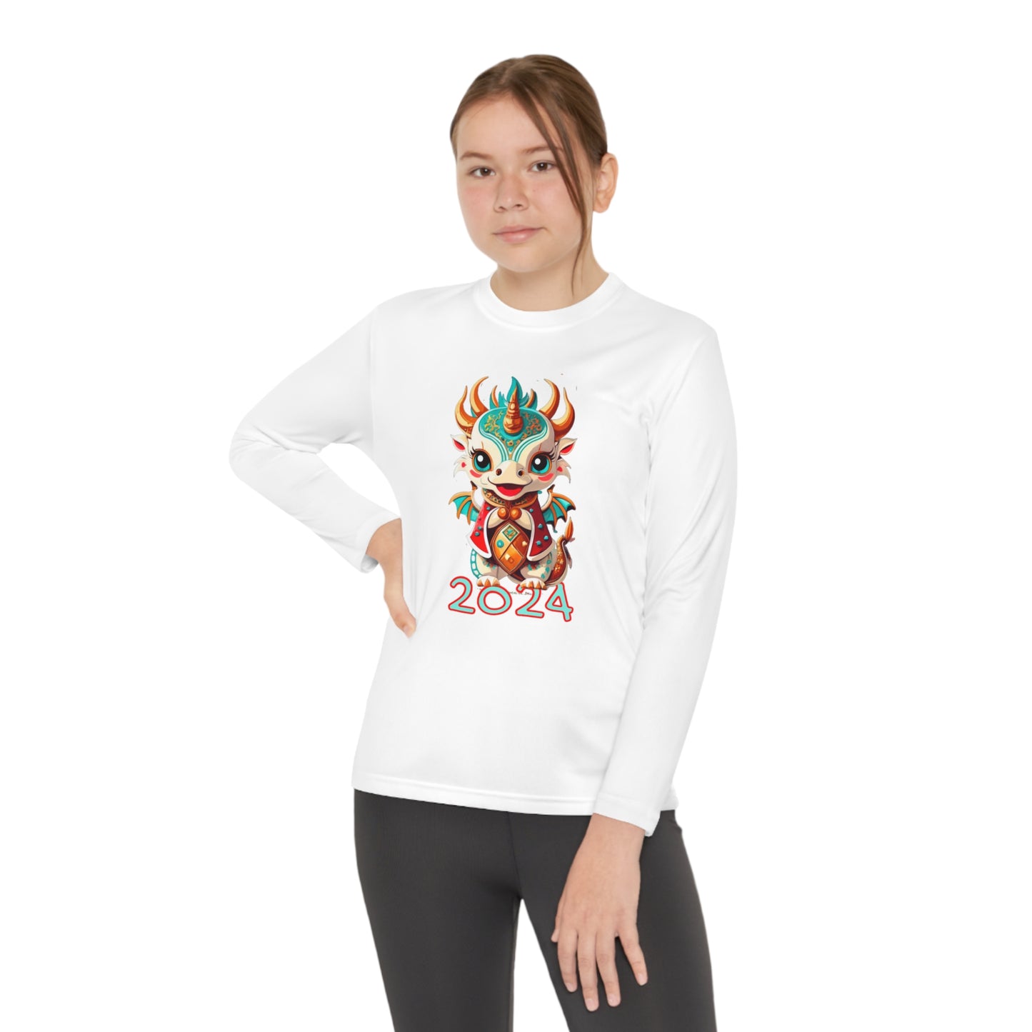 2024 Year Of The Dragon Youth Long Sleeve Tee