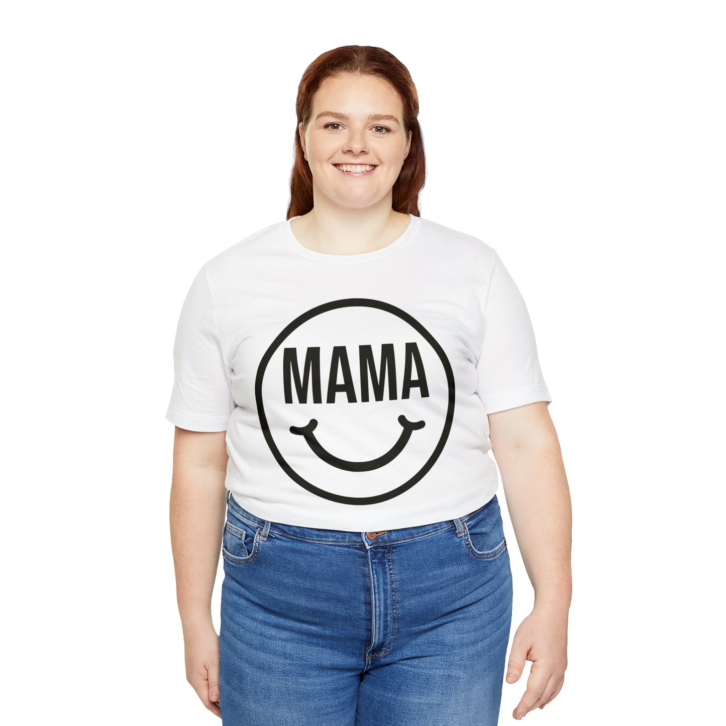 Mama Smiley Face T-Shirt