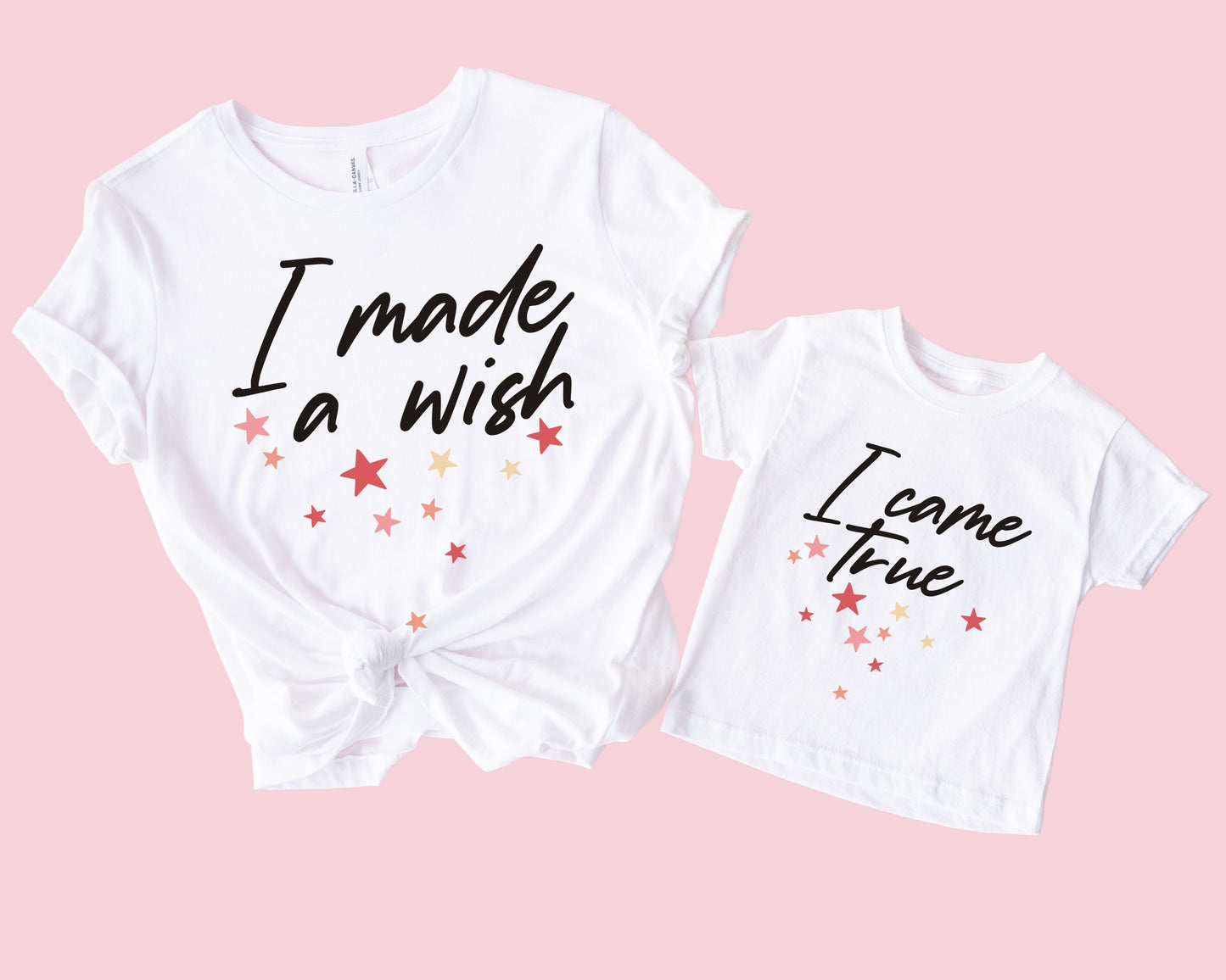 I Made a Wish, I Came True T-Shirts (Set of 2)