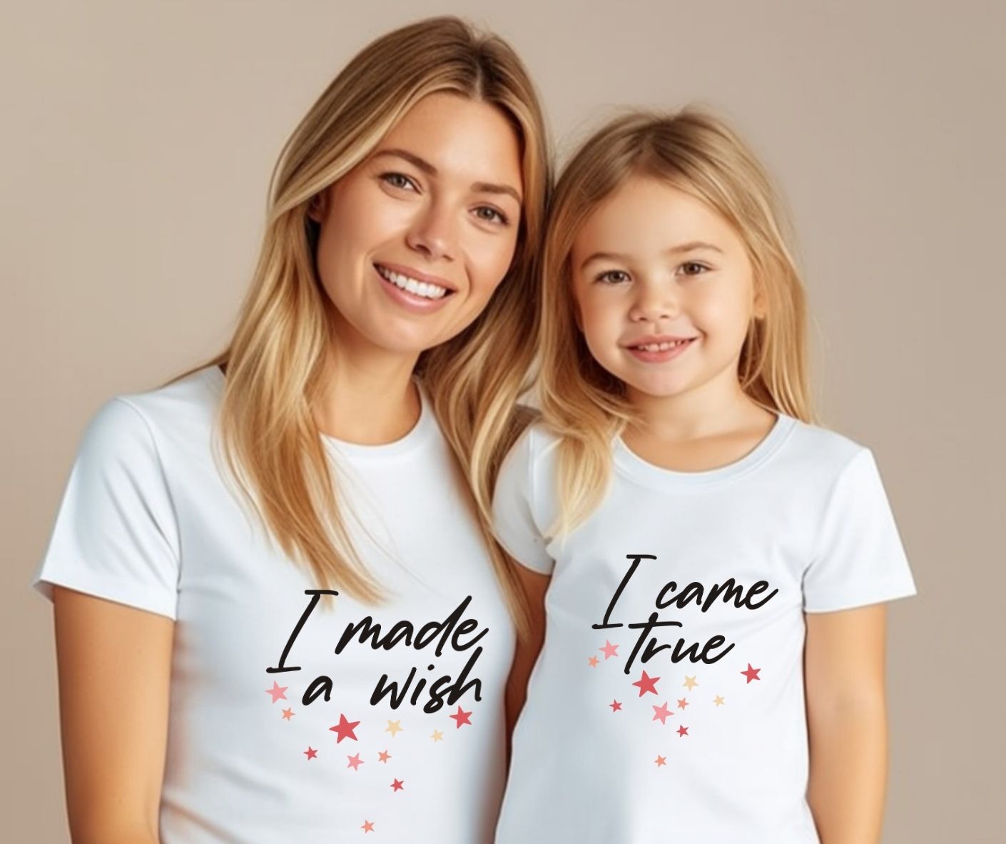 I Made a Wish, I Came True T-Shirts (Set of 2)