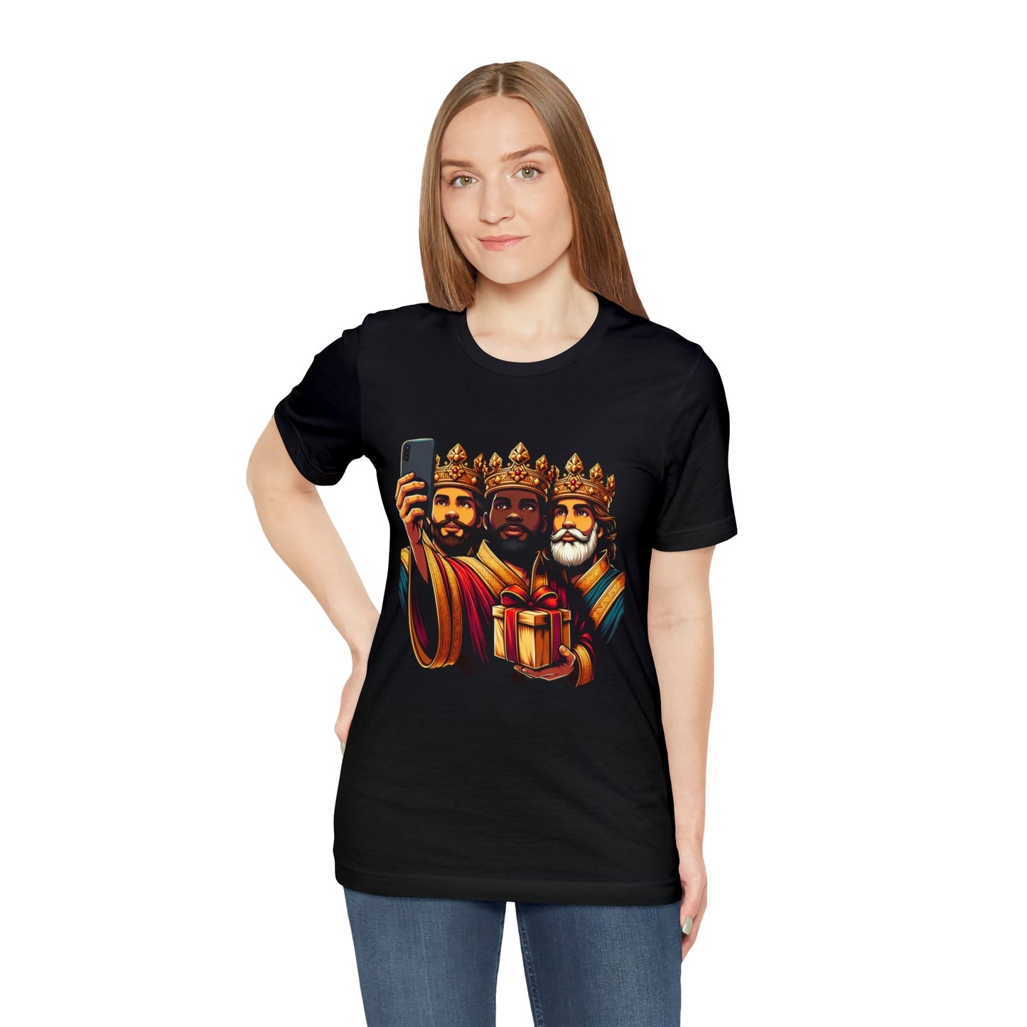 Three Wise Kings Taking a Selfie T-Shirt