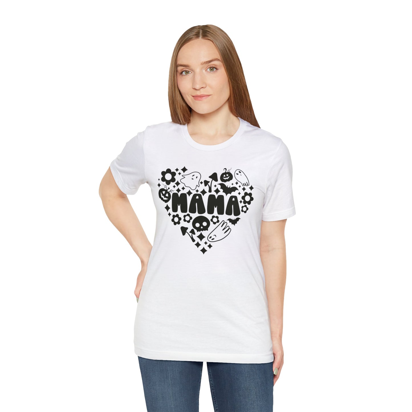 Halloween Heart Mama T-Shirt