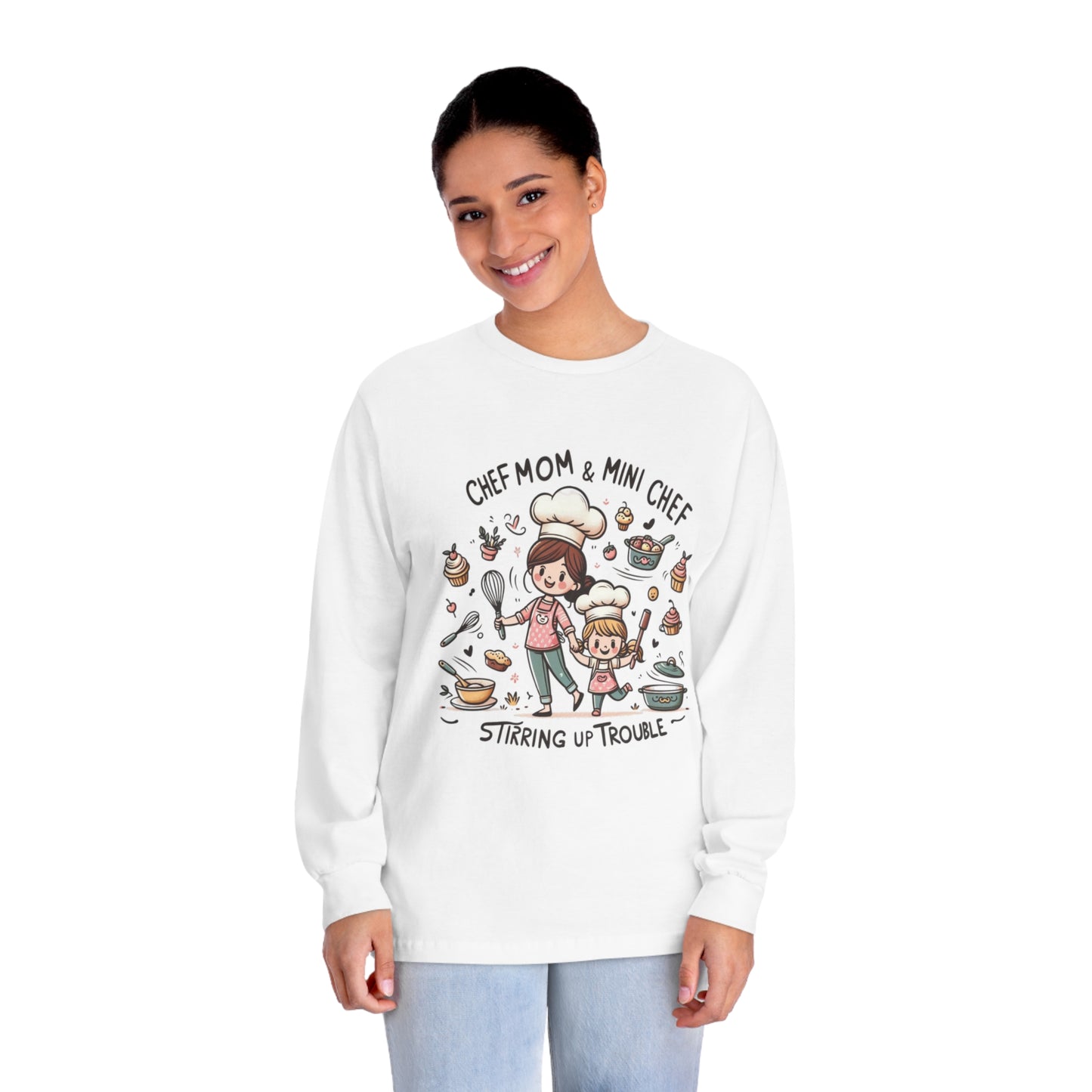 Chef Mom Long Sleeve T-Shirt