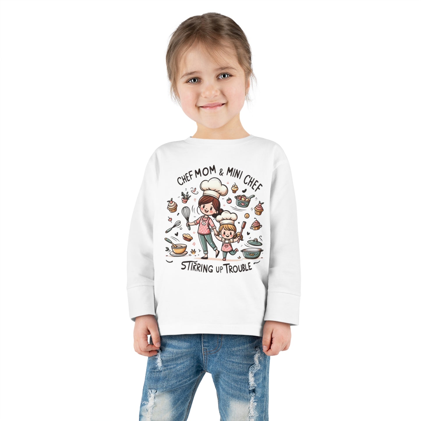 Mini Chef Toddler Long Sleeve Tee