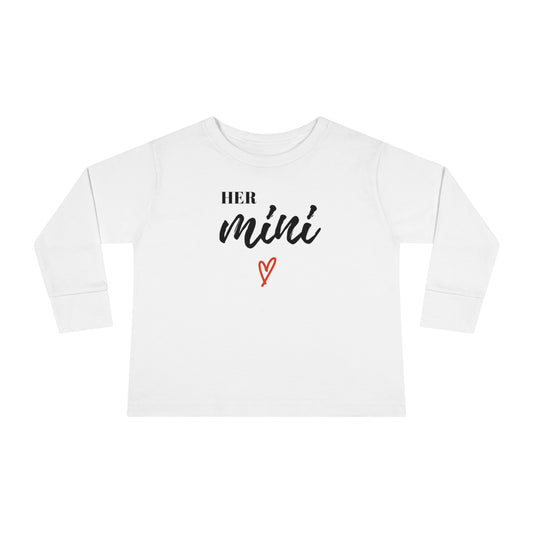 Her Mini Toddler Long Sleeve Tee