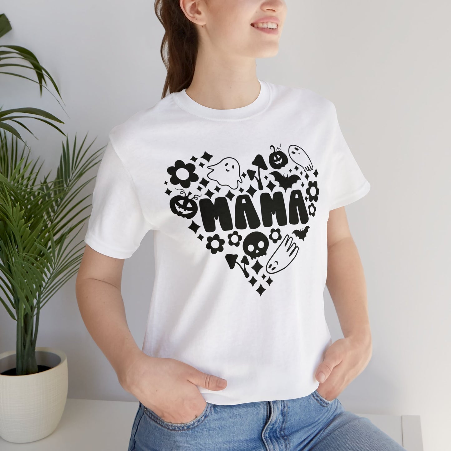 Halloween Heart Mama T-Shirt