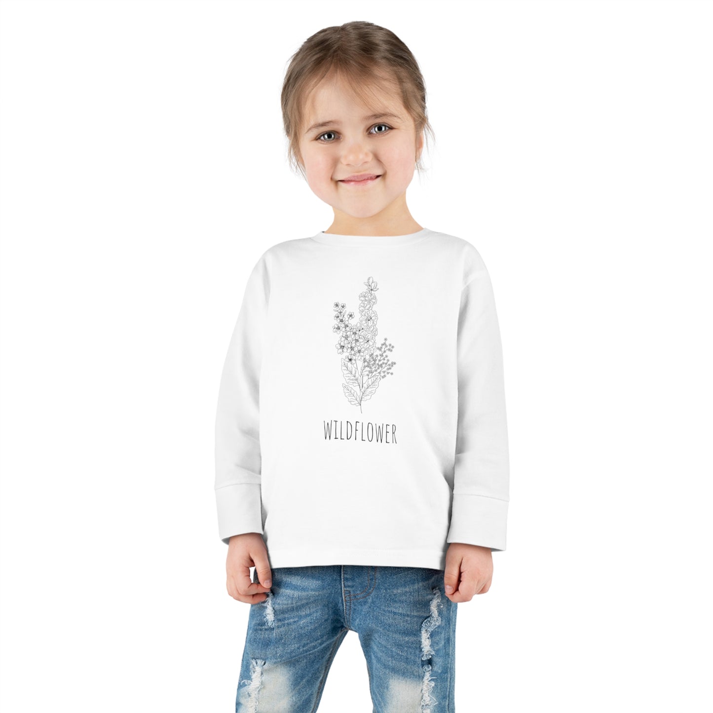 Wildflower Toddler Long Sleeve Tee