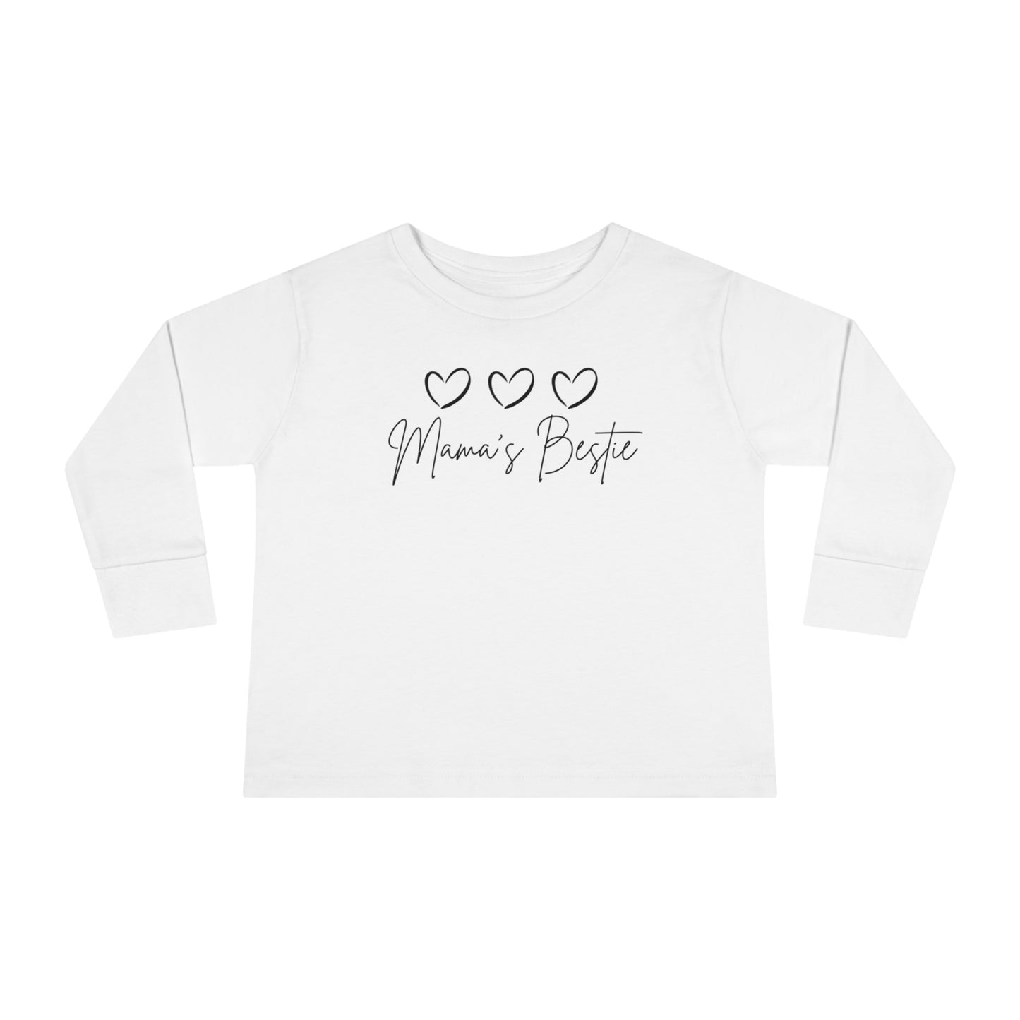 Mama's Bestie Toddler Long Sleeve Tee