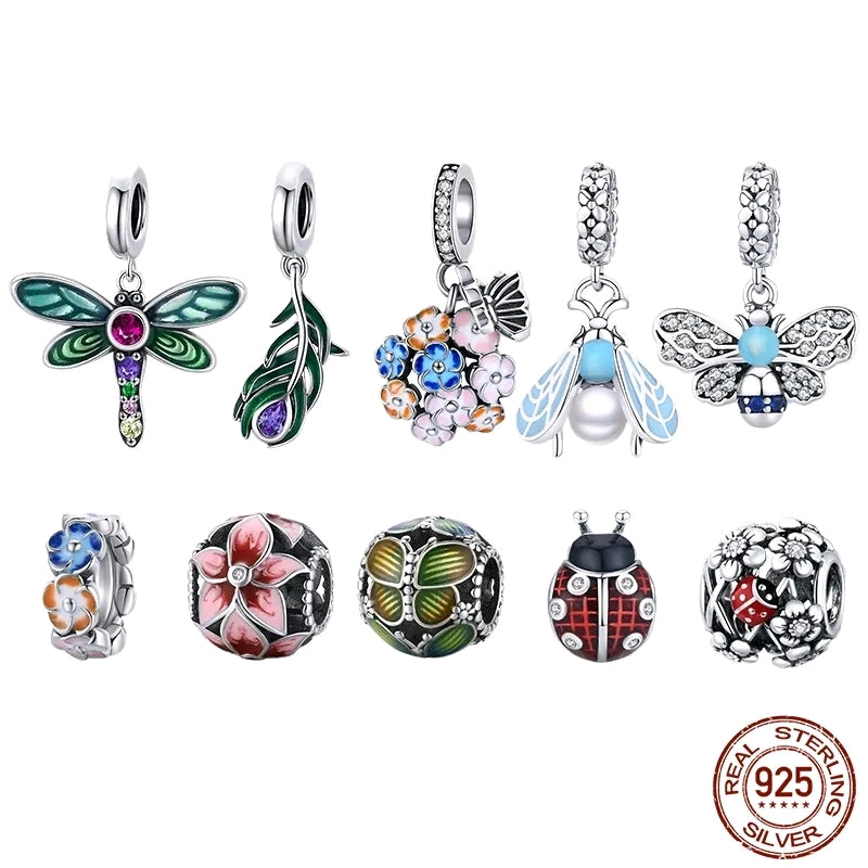 Secret Garden Charms - 925 Sterling Silver