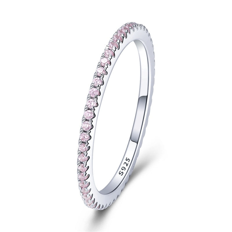 Dazzling Stackable Rings - 925 Sterling Silver