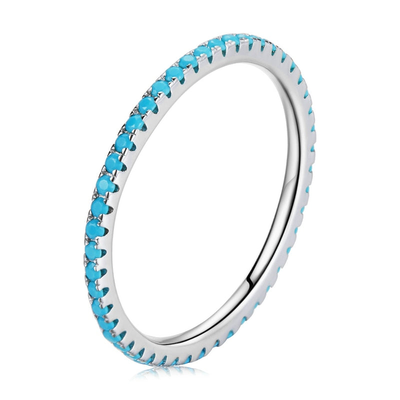 Dazzling Stackable Rings - 925 Sterling Silver