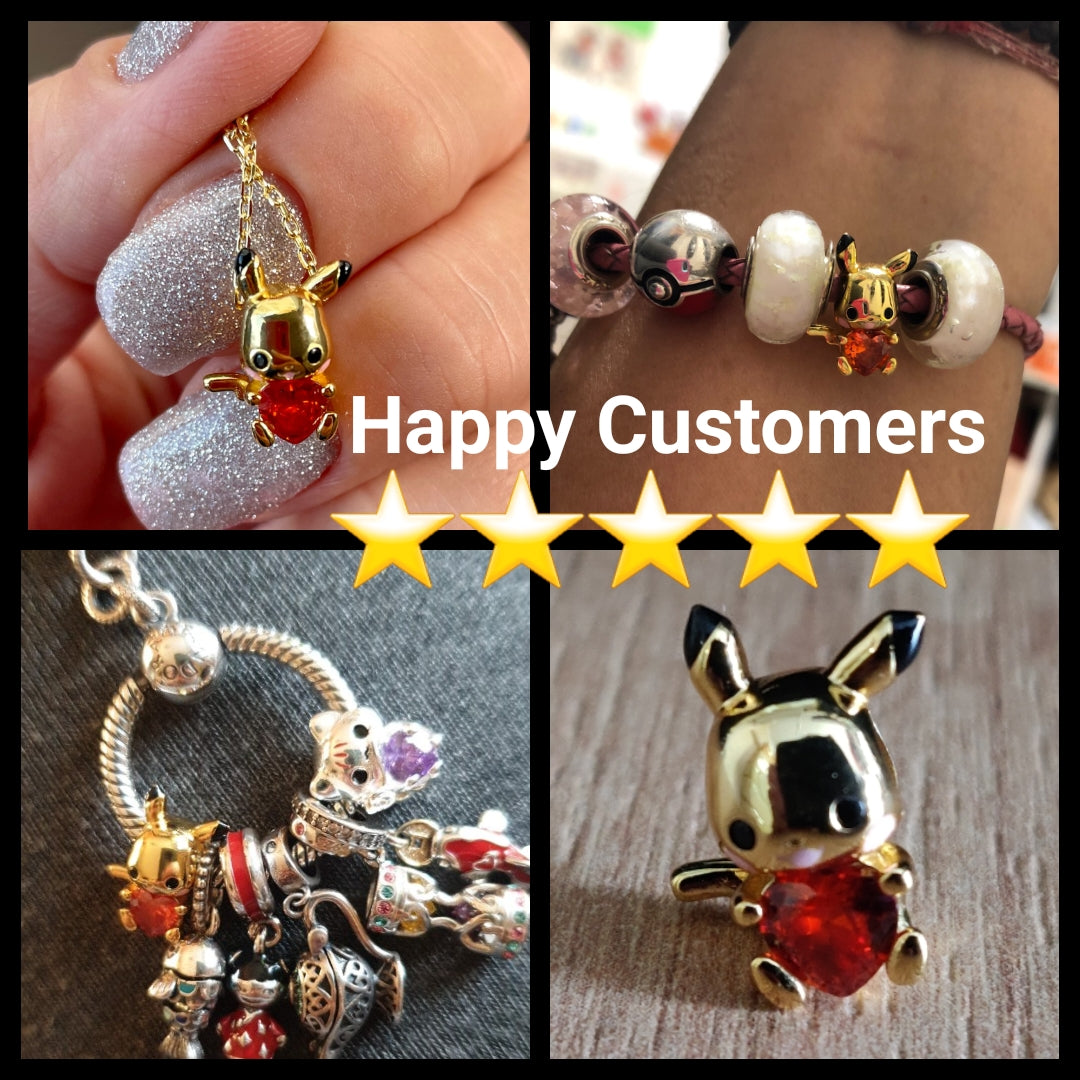 Pika-inspired Charm for Anime Fans