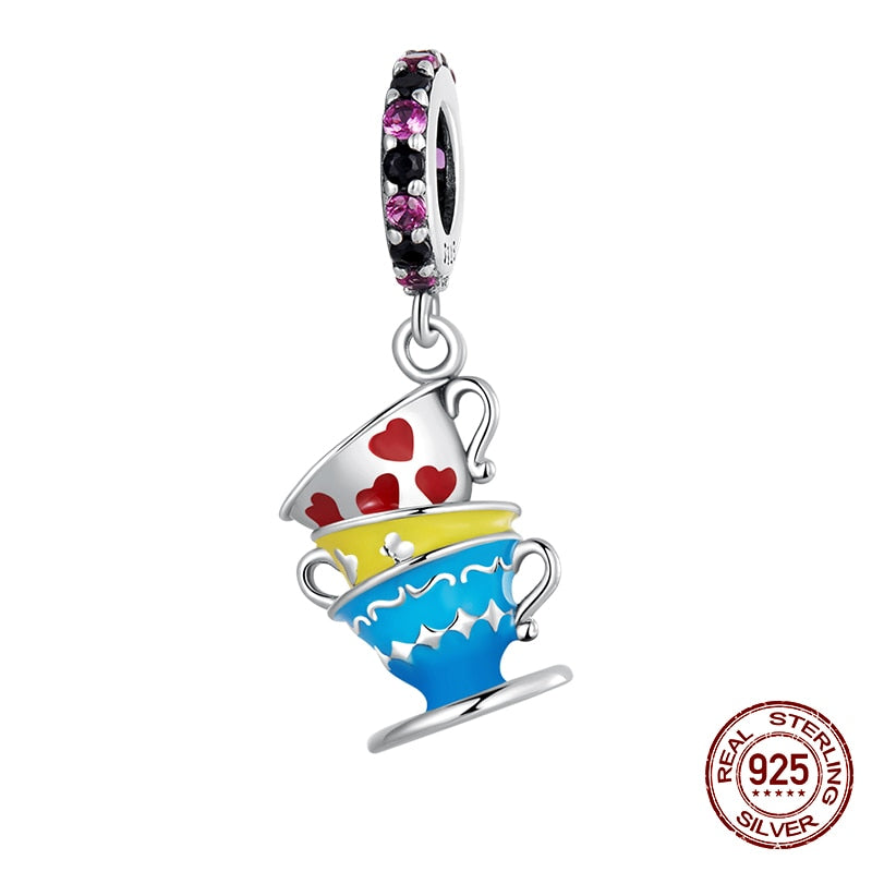 Magic Cat Charm - 925 Sterling Silver