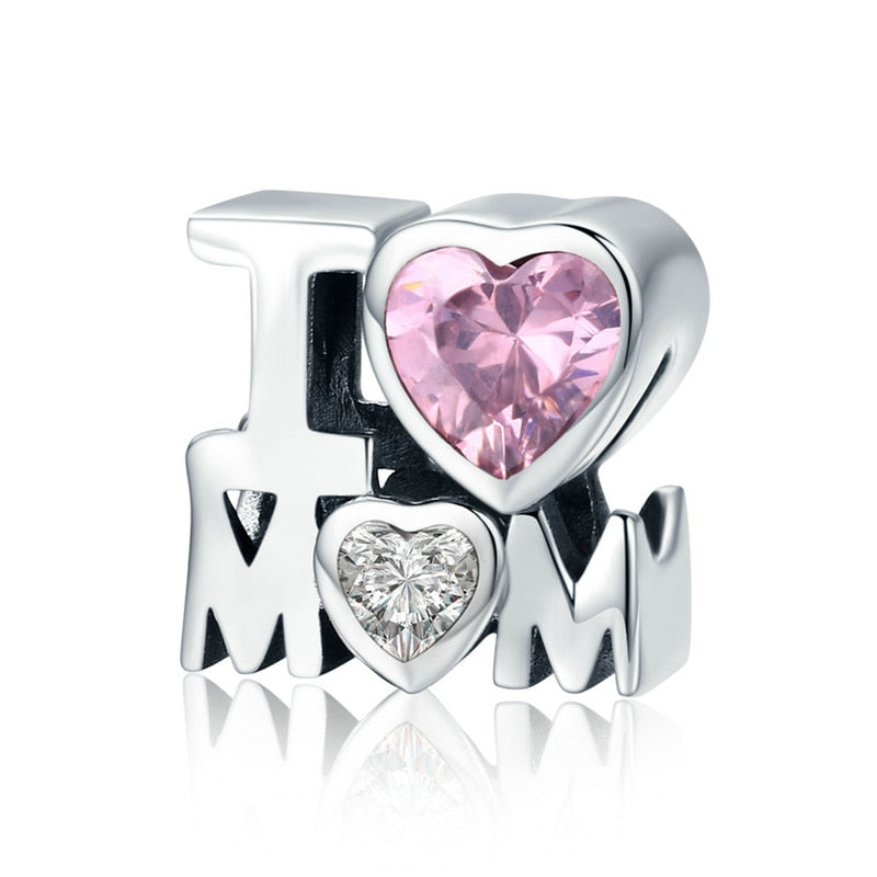 Mother-Child Love Charm - 925 Sterling Silver